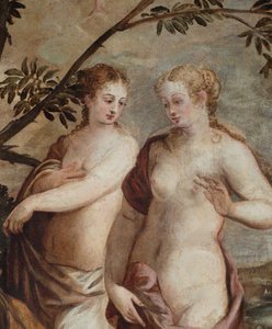 Paris Ayrıntının Kararı. by Jacopo Robusti Tintoretto