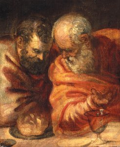 iki peygamber by Jacopo Robusti Tintoretto