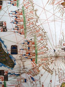 Avrupa'nın Rönesans haritası, Jacopo Russo (sonra), 1528 by Jacopo Russo