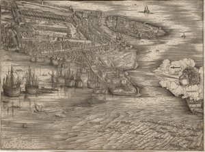 Venedik manzarası by Jacopo de