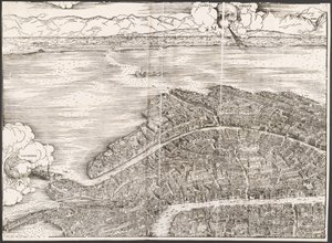 Venedik görünümü [sol üst blok], 1500.