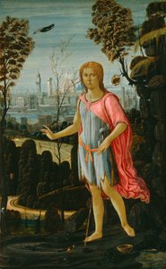Aziz John the Baptist by Jacopo del Sellaio
