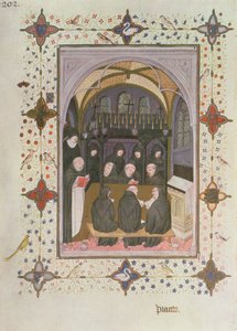 MS 11060-11061 Ölülerin Büroları: cenaze törenleri by Jacquemart de Hesdin