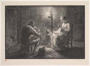 Gece, diziden, Günün Dört Zamanı, 1830-75.