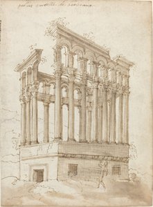Bordeaux yakınlarındaki "Palais Tutelle" by Jacques Androuet Ducerceau I