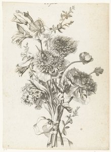 Anemon Buketi Anemon, şakayık, kök çiçekler ve Glayöl ile buket Çeşitli Fleurs, Boucquets