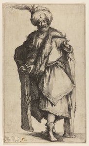 Caspar, Tarsus Kralı, c.1610 (kağıt üzerine gravür)