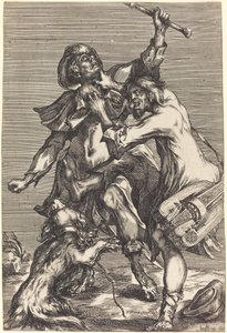 Dilencilerle Dövüşmek by Jacques Bellange