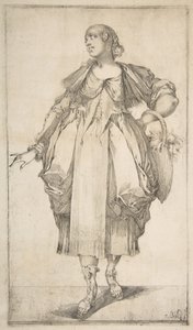 Hortulanae serisinden, Kolunda Sepetli Bahçıvan, 1612-16.