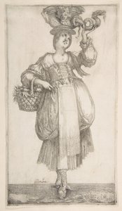 Hortulana, Hortulanae serisinden, 1611 by Jacques Bellange