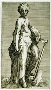 Aziz Matthias, c.1600-1616 (gravür ve gravür) by Jacques Bellange
