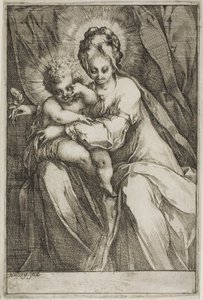 Bakire ve Güllü Çocuk by Jacques Bellange