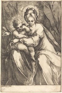 Bakire ve Güllü Çocuk, c. 16161617. by Jacques Bellange