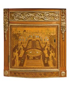 Louis XVI komodinin detayı, c.1770-75