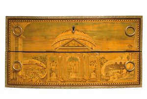 Louis XVI komodinin detayı, c.1770-75