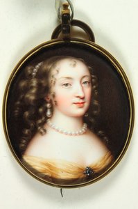 Mary Killigrew adında bir Leydi, Madam Zuylestein (emaye) by Jacques Bordier