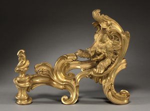 Andiron çifti by Jacques Caffieri