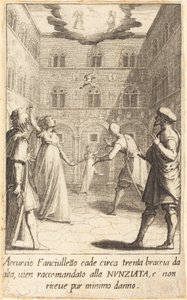 Accursio, 1619. by Jacques Callot