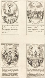 Yükseliş, Pentacost, Trinity, Corpus Christi. by Jacques Callot