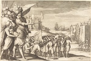 İki Kaleye Saldırı by Jacques Callot