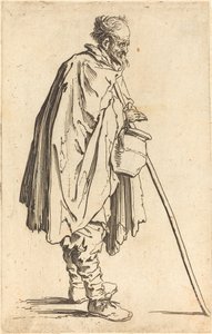 Pot ile dilenci by Jacques Callot
