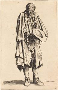 tespih ile dilenci by Jacques Callot