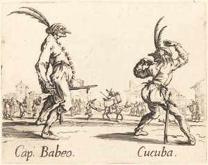 kap. Babeo ve Cucuba, c. 1622. by Jacques Callot