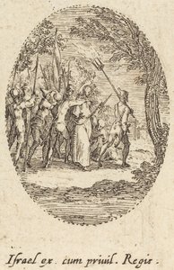 Haç Taşıyan İsa by Jacques Callot