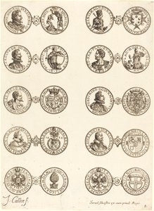 Madeni paralar [plaka 8] by Jacques Callot