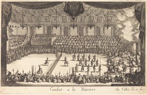 Bariyerde Savaş, 1627. by Jacques Callot