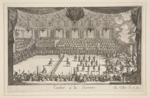 Kavga? Bariyer, Savaş by Jacques Callot