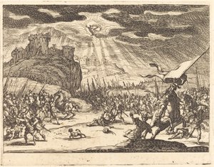 Paul Dönüşümü, 1635. by Jacques Callot