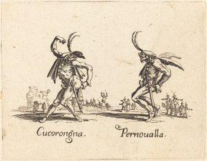 Cucorongna ve Pernoualla by Jacques Callot