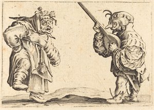 Udlu Dansçılar by Jacques Callot