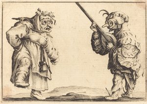Udlu Dansçılar by Jacques Callot
