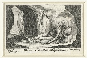 De dood van Maria Magdalena Saint Magdalene