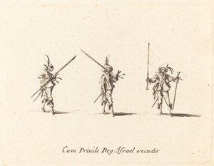 Tüfek ile matkap by Jacques Callot