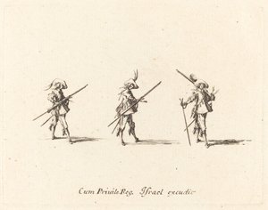 Tüfek ile matkap by Jacques Callot