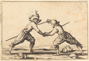 Kılıçlı Düello by Jacques Callot