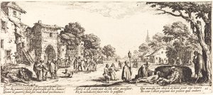Yol Kenarında Ölen Askerler by Jacques Callot