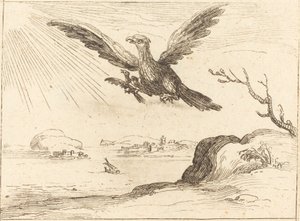Kartal ve Genç. by Jacques Callot