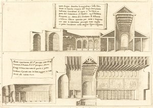 Kutsal Yemlik dahil Kiliselerin Yükselişi, 1619. by Jacques Callot