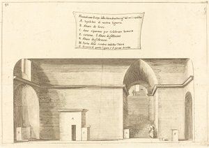 Kutsal Kabir Kilisesi'nin Yükselişi by Jacques Callot