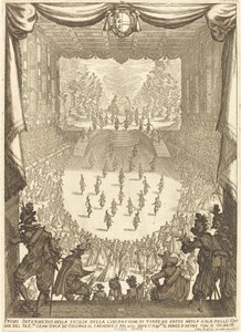 İlk Intermezzo, 1617. by Jacques Callot