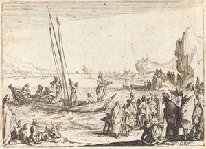 Erkek Balıkçısı by Jacques Callot