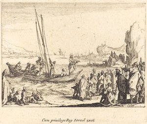 Erkeklerin Balıkçısı, 1635. by Jacques Callot