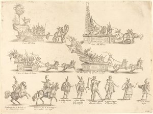 Şamandıralar ve Katılımcılar by Jacques Callot