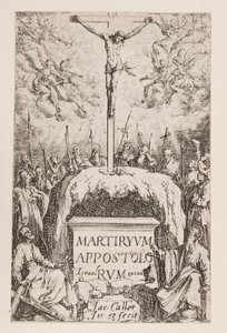 Cephe parçası; Havarilerin Şehitliğinden 1 Numara by Jacques Callot