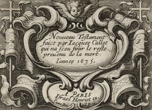 Ön yazı, c.1635 by Jacques Callot