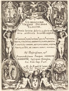"Gloriosissimae" için ön yazı by Jacques Callot